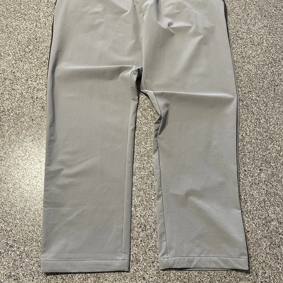 Outerknown Apex Pants Mens XL 36x30 Nylon Blend Stretch Grey Water Repel Pull On